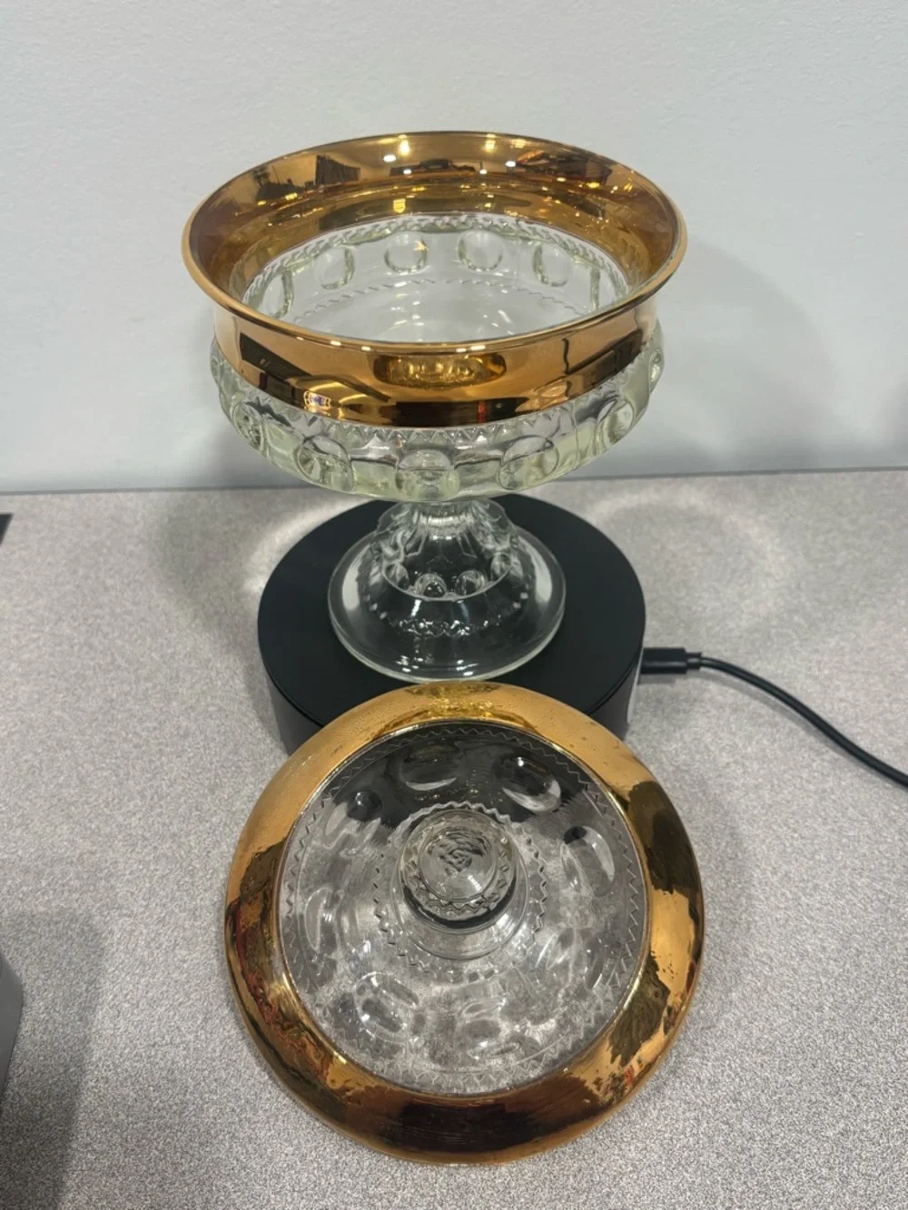 Indiana Glass elegant pressed